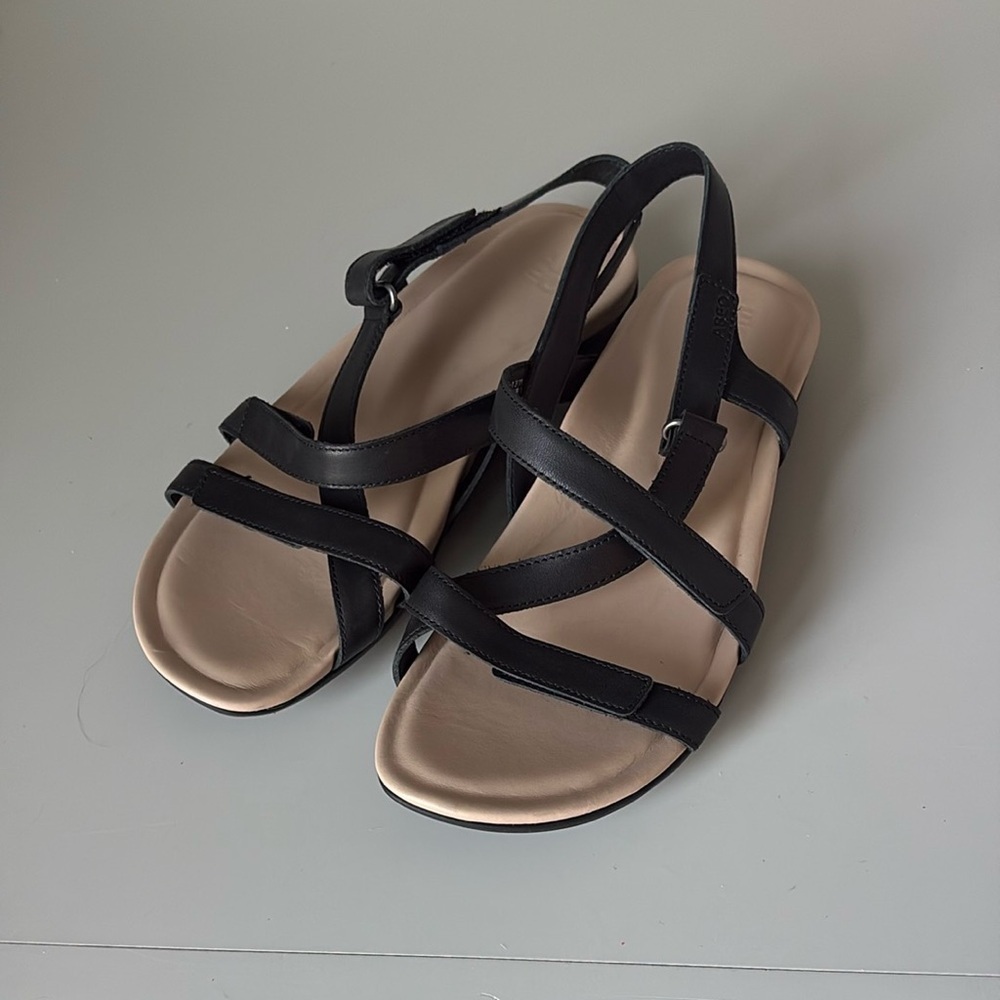 Abeo Ollie Slingback Sandals Orthotic Arch Support 8.5